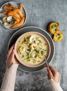 White Chicken Lasagna Soup